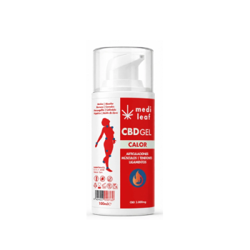 Gel CBD Efecto Calor | Sport Cream Hot 3.000mg — Para Dolor Crónico