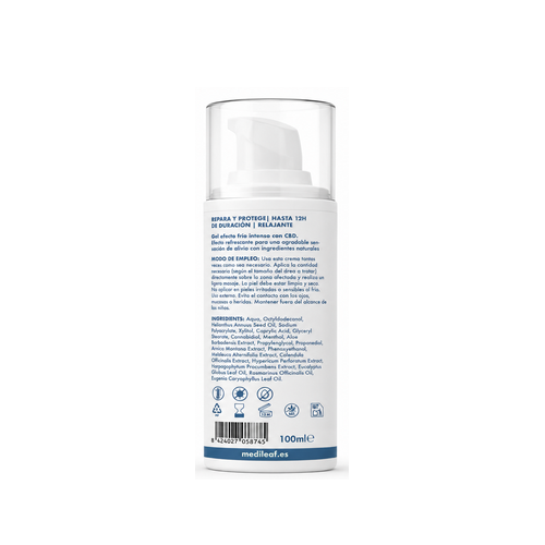 Gel CBD Efecto Frío | Sport Cream Cold | Recuperación Muscular Gel CBD Efecto Frío | Sport Cream Cold | Recuperación Muscular - Imagen 2